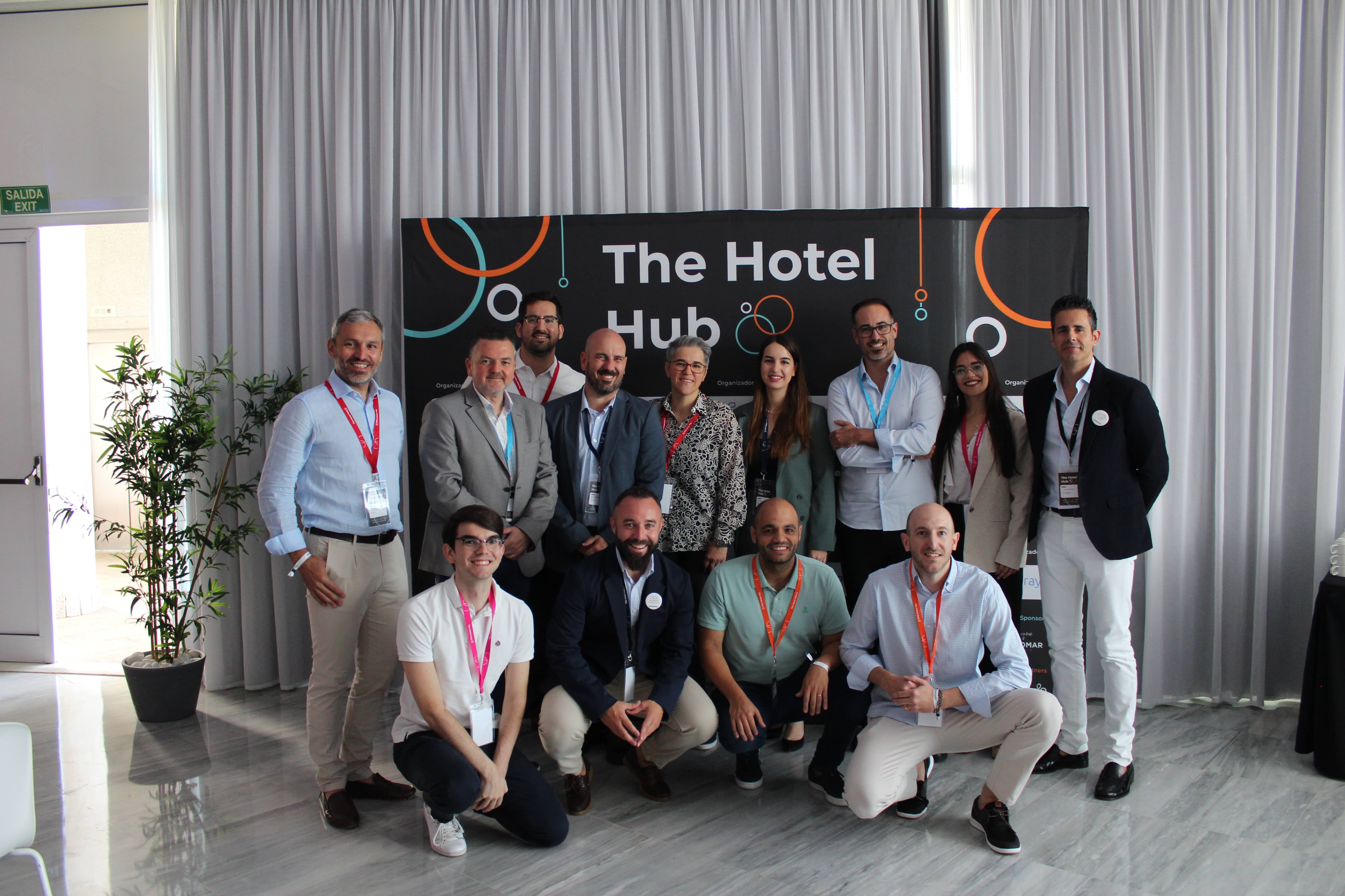 Parte da equipe organizadora do The Hotel Hub Tenerife